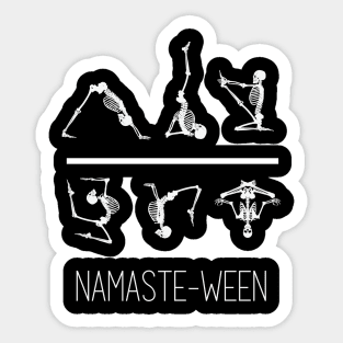 Halloween Yoga Sticker